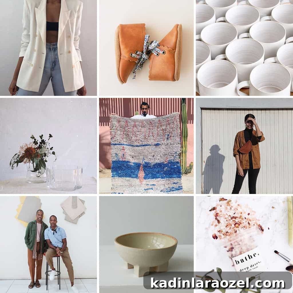 Black-owned businesses in fashion, home, kids, beauty, and more.