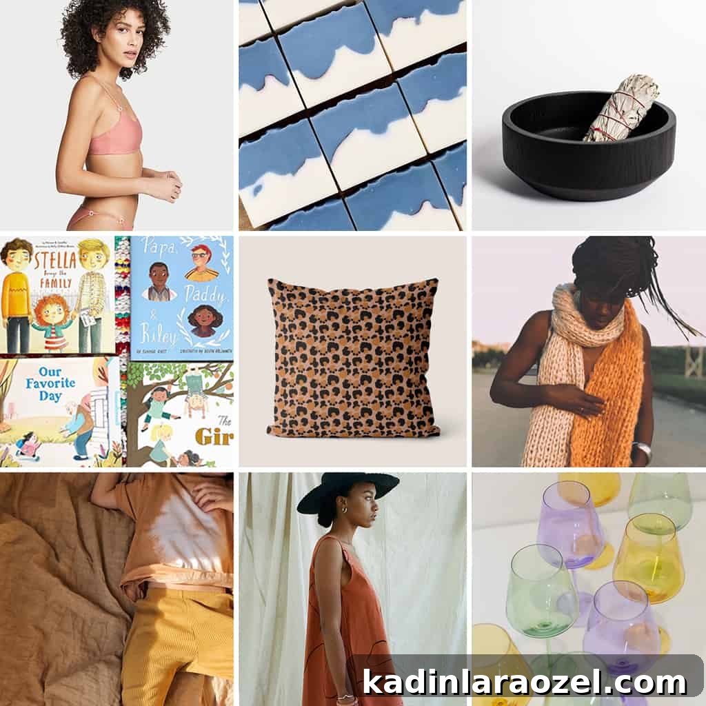 Black-owned businesses in fashion, home, kids, beauty, and more.